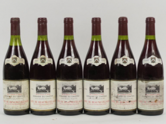 Vente aux enchères 6 BOUTEILLES COTE DE BEAUNE VILLAGES DOMAINE DU CHÂTEAU - 1985