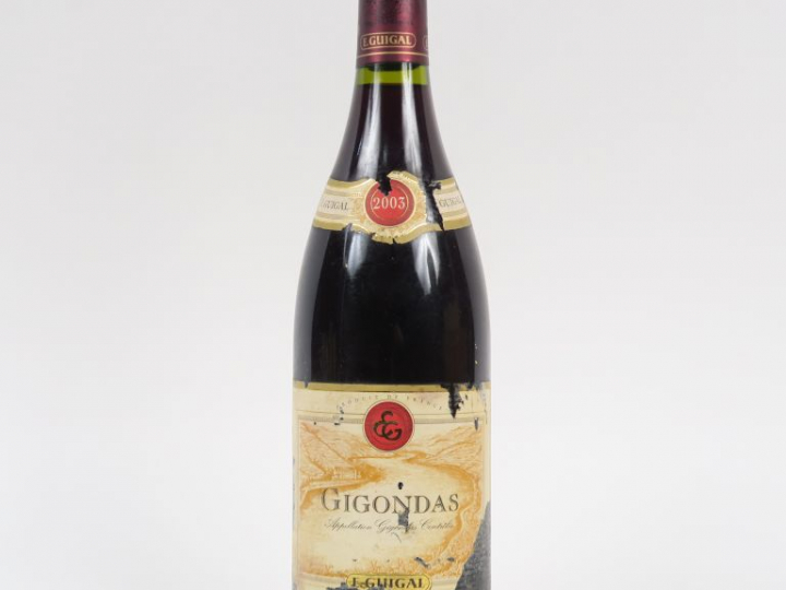 1 BOUTEILLE GIGONDAS E. GUIGAL - 2003 - EA
