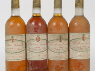 Vente aux enchères 4 BOUTEILLES CHÂTEAU LAURETTE STE CROIX DU MONT - 1989 - 1 BG