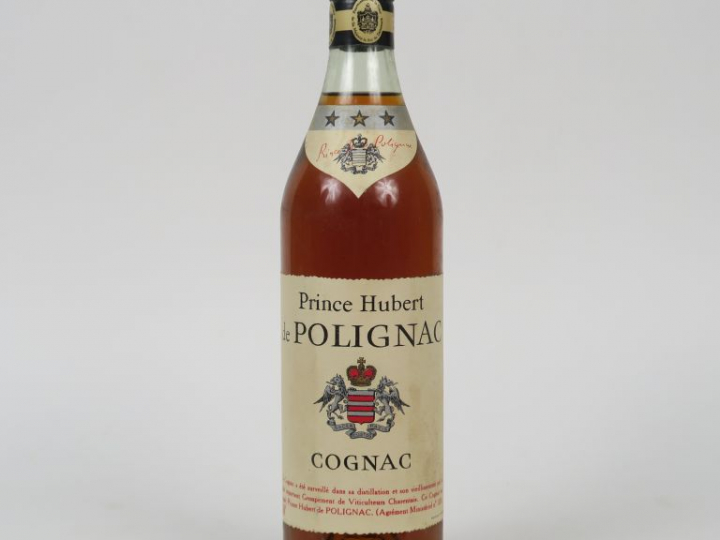 1 BOUTEILLE COGNAC PRINCE HUBERT DE  POLIGNAC