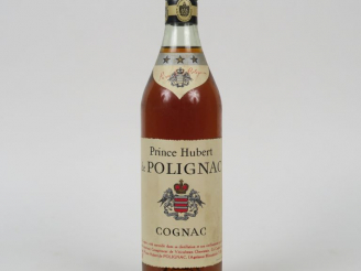 Vente aux enchères 1 BOUTEILLE COGNAC PRINCE HUBERT DE  POLIGNAC