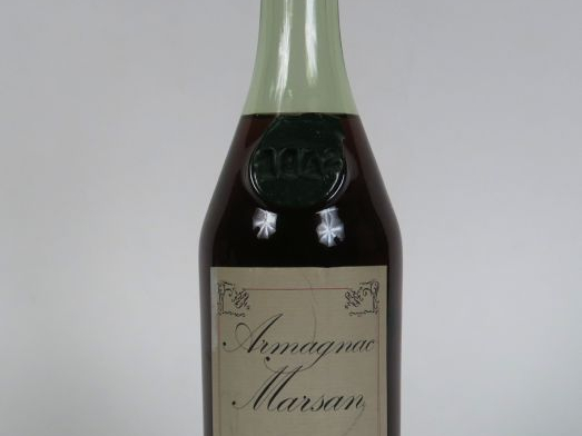 1 BOUTEILLE ARMAGNAC MARSAN - 1942