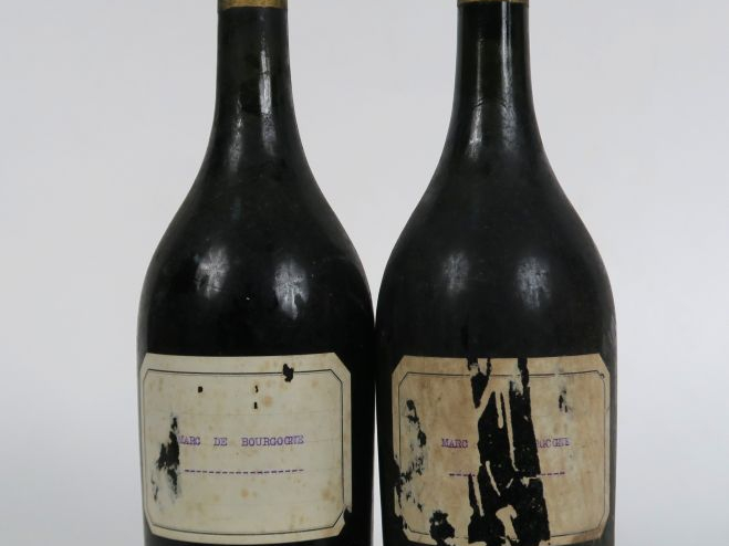 2 BOUTEILLES MARC DE BOURGOGNE