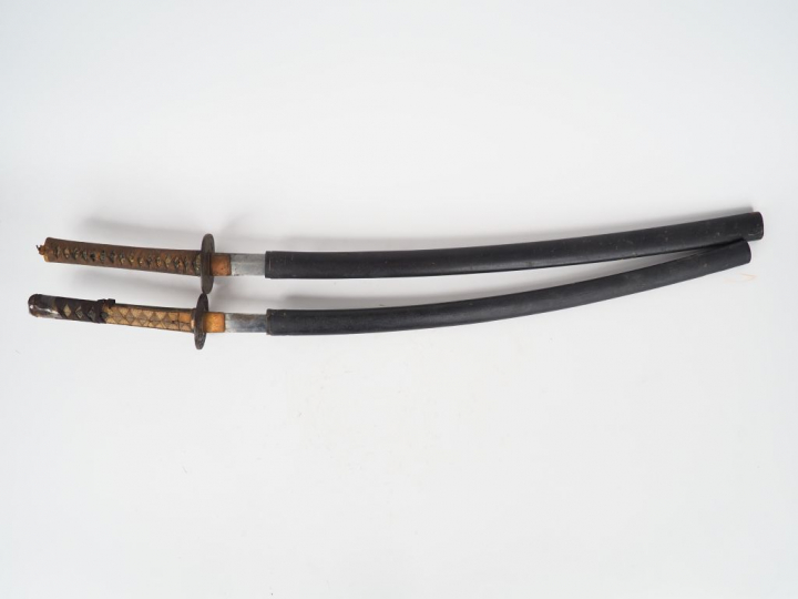 Japon, fin XIX siècle, Deux Katanas.
