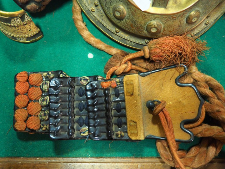 Japon, XVIIIème siècle, Casque de type hoshi-bachi kabuto à 44 lamelle