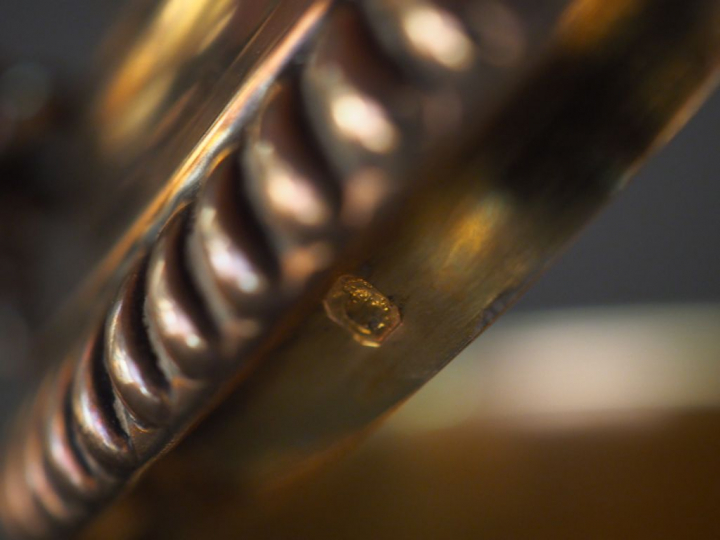 Chocolatière de style Louis XV en argent, poinçon Minerve, à décor de 