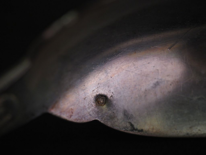 Partie de ménagère en argent, poinçon Minerve, modèle à double coquill