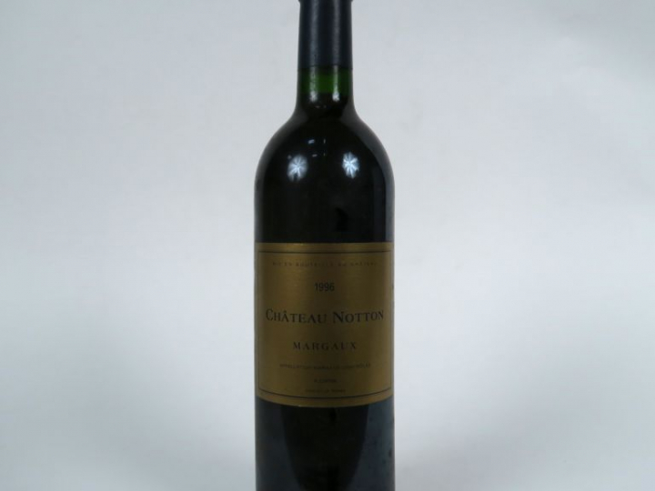 1 BOUTEILLE CHÂTEAU NOTTON GCC MARGAUX - 1996