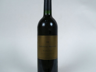 Vente aux enchères 1 BOUTEILLE CHÂTEAU NOTTON GCC MARGAUX - 1996