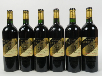 Vente aux enchères 6 BOUTEILLES CHÂTEAU LATOUR MARTILLAC PESSAC LEOGNAN - 2003