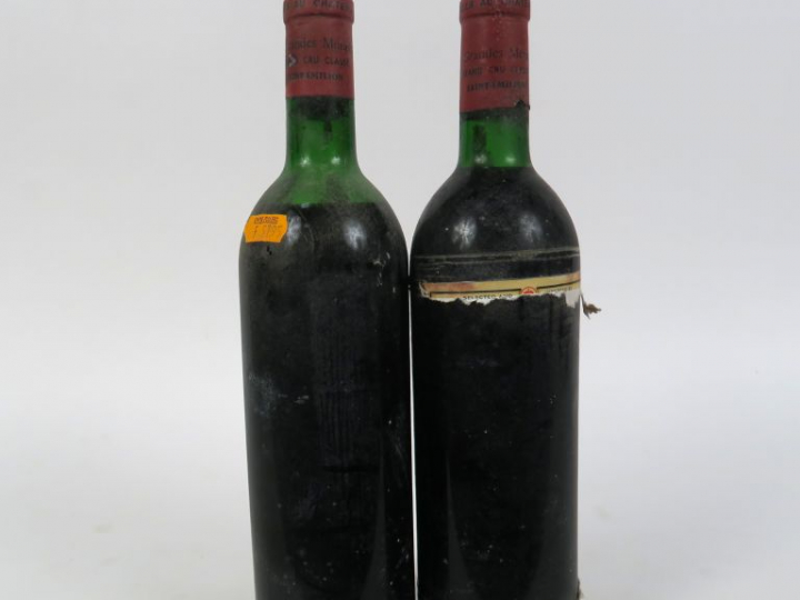 2 BOUTEILLES CHÂTEAU LES GRANDES MURAILLES GCC SAINT EMILION - PRESUME