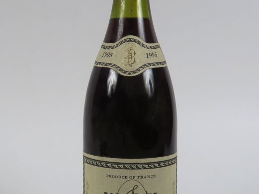 1 BOUTEILLE PINOT NOIR JULES BELIN - 1995 - 2 CM