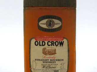 Vente aux enchères 1 VIEILLE BOUTEILLE WHISKY OLD CROW