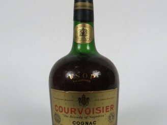 Vente aux enchères 1 BOUTEILLE COGNAC COURVOISIER V.S.O.P. 40° - COFFRET