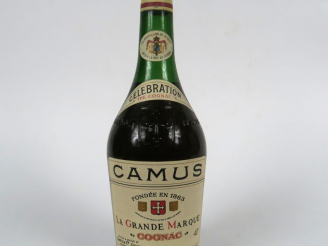 Vente aux enchères 1 BOUTEILLE COGNAC LA GRANDE MARQUE CELEBRATION CAMUS 40°