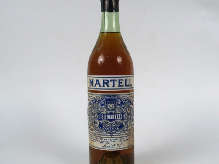 1 BOUTEILLE COGNAC MARTELL VERY OLD PALE
