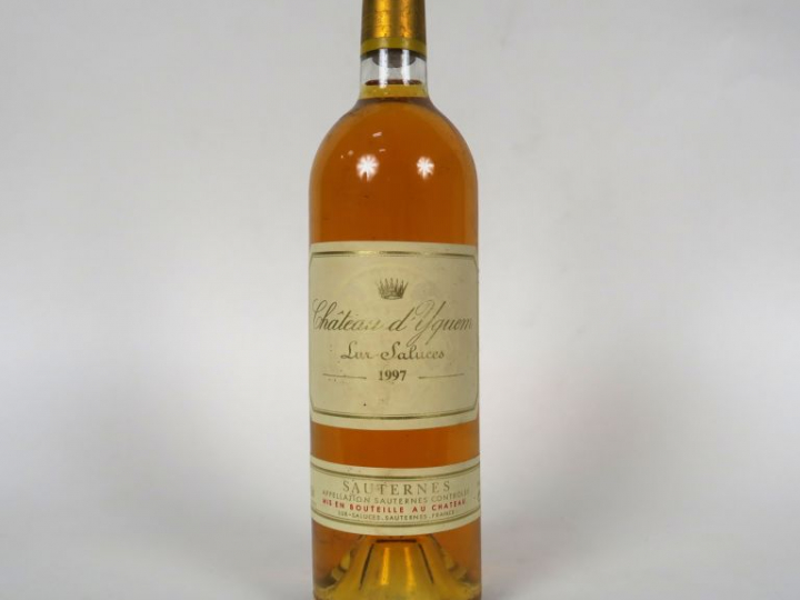 1 BOUTEILLE CHÂTEAU D'YQUEM 1er CCS SAUTERNES - 1997