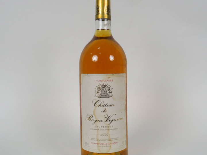 1 MAGNUM CHÂTEAU DE RAYNE VIGNEAU 1er CC SAUTERNES - 2000 - ET/ETLA