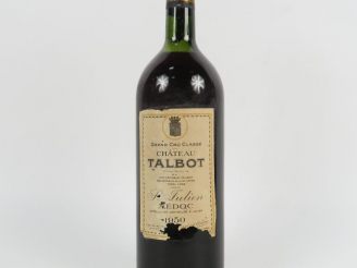 Vente aux enchères 1 MAGNUM CHÂTEAU TALBOT GCC ST JULIEN - 1950 - LB/ELA