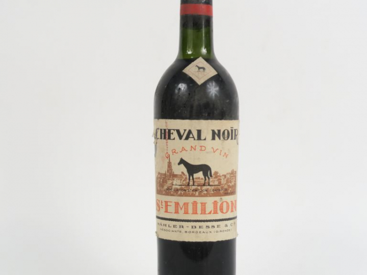 1 BOUTEILLE CHEVAL NOIR SAINT EMILION - 1952 - LB/ELA