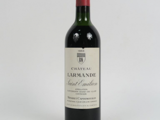 Vente aux enchères 1 BOUTEILLE CHÂTEAU LARMANDE GCC ST EMILION - 1955 - HEP