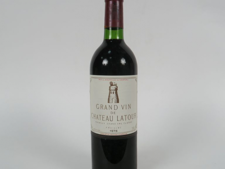 1 BOUTEILLE CHÂTEAU LATOUR 1er GCC PAUILLAC - 1976 - BG
