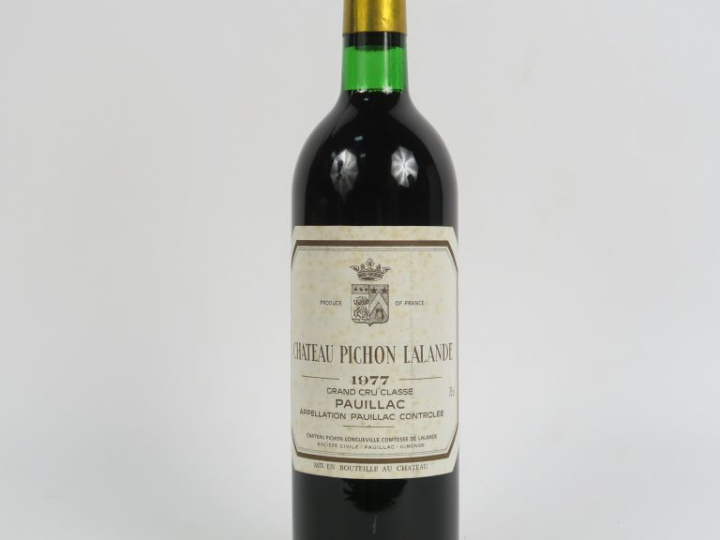 1 BOUTEILLE CHÂTEAU PICHON LALANDE GCC PAUILLAC - 1977 - BG