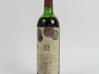 Vente aux enchères 1 BOUTEILLE CHÂTEAU MOUTON ROTHSCHILD 1er GCC PAUILLAC - 1978 - MEP/ES