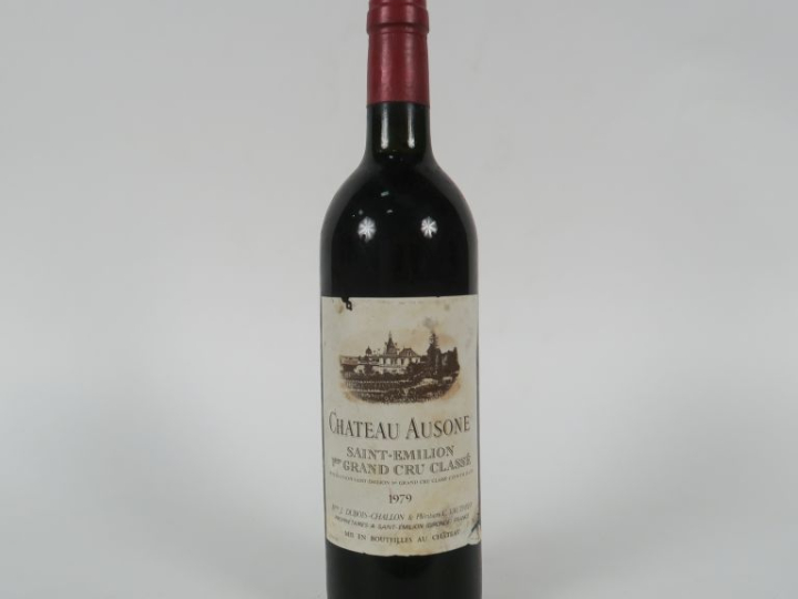1 BOUTEILLE CHÂTEAU AUSONE 1er GCC SAINT EMILION - 1979 - BG/ELS/ETLA