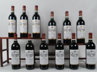 Vente aux enchères 12 BOUTEILLES CHÂTEAU CHASSE SPLEEN MOULIS EN MEDOC - 1995 - CBO - 1 B