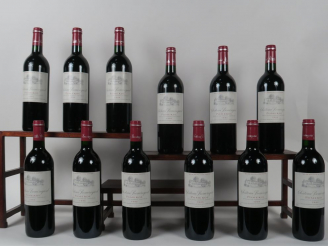 Vente aux enchères 12 BOUTEILLES CHÂTEAU BEAUREGARD POMEROL - 1995 - CBO