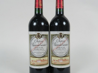 Vente aux enchères 2 BOUTEILLES CHÂTEAU RAUZAN GASSIES GCC MARGAUX - 1996