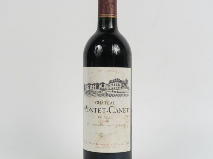1 BOUTEILLE CHÂTEAU PONTET CANET GCC PAUILLAC - 2000