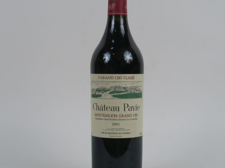 1 BOUTEILLE CHÂTEAU PAVIE 1er GCC ST EMILION - 2001