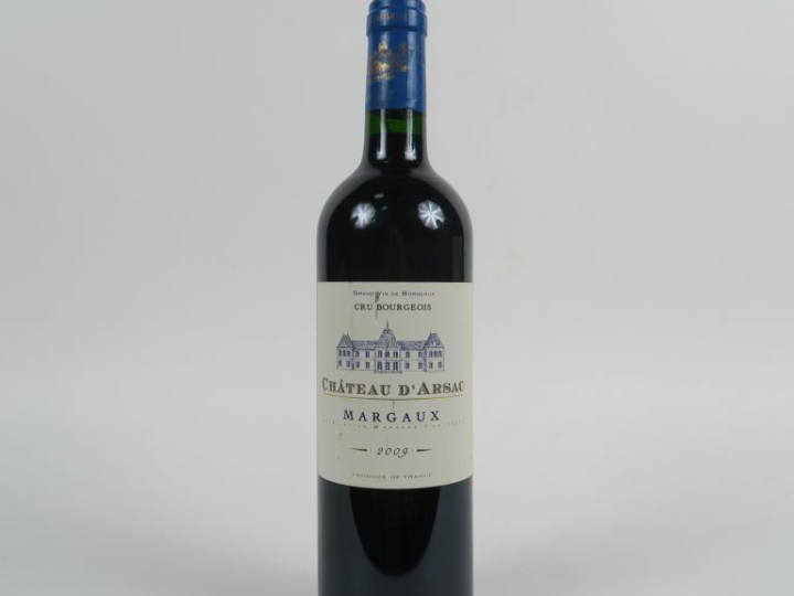 1 BOUTEILLE CHÂTEAU D'ARSAC MARGAUX - 2009 - ETLS