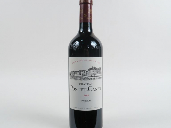 1 BOUTEILLE CHÂTEAU PONTET CANET GCC PAUILLAC - 2012