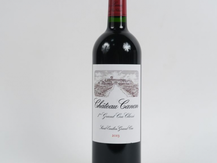 1 BOUTEILLE CHÂTEAU CANON 1er GCC SAINT EMILION - 2013