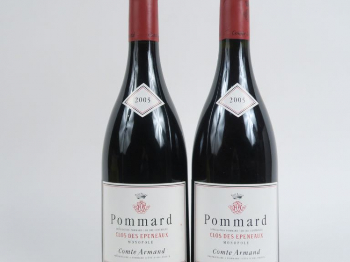 2 BOUTEILLES POMMARD CLOS DES EPENAUX COMTE ARMAND - 2005