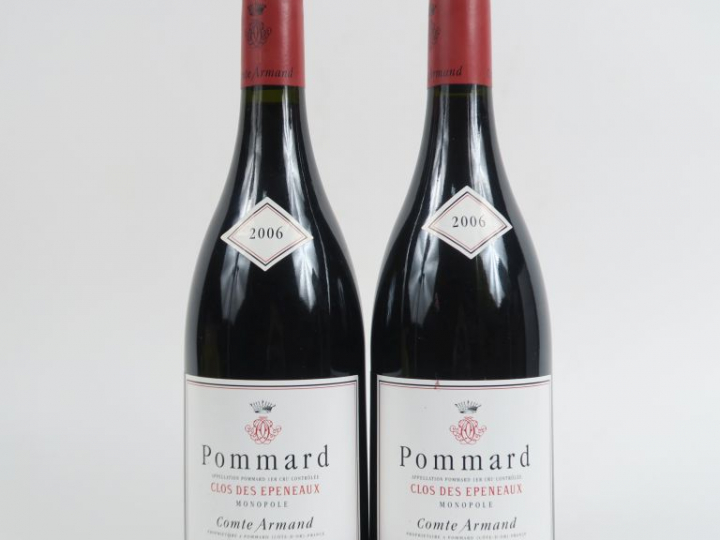 2 BOUTEILLES POMMARD CLOS DES EPENAUX COMTE ARMAND - 2006