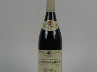 Vente aux enchères 1 BOUTEILLE GEVREY CHAMBERTIN BOUCHARD PÈRE   FILS - 2010