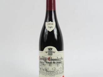Vente aux enchères 1 BOUTEILLE GEVREY CHAMBERTIN 1er CRU LAVAUX SAINT JACQUES CLAUDE DUGA