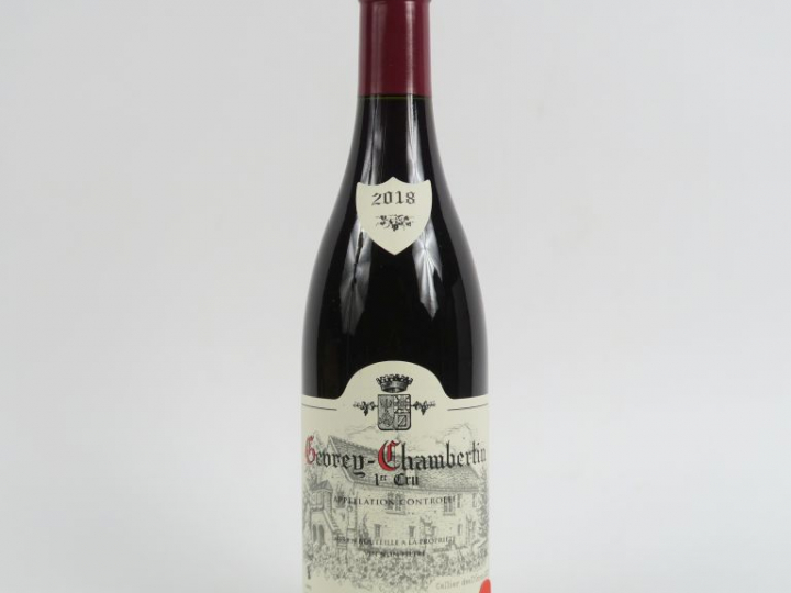 1 BOUTEILLE GEVREY CHAMBERTIN 1er CRU CLAUDE DUGAT - 2018