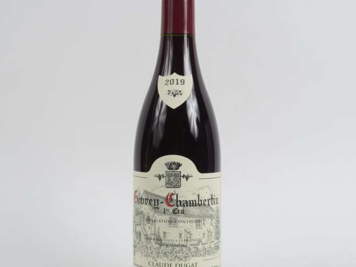 1 BOUTEILLE GEVREY CHAMBERTIN 1er CRU CLAUDE DUGAT - 2019