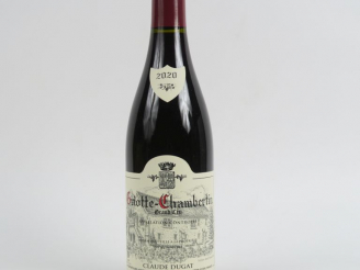 Vente aux enchères 1 BOUTEILLE GRIOTTE CHAMBERTIN GC CLAUDE DUGAT - 2020