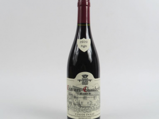 Vente aux enchères 1 BOUTEILLE CHARMES CHAMBERTIN GC CLAUDE DUGAT - 2020