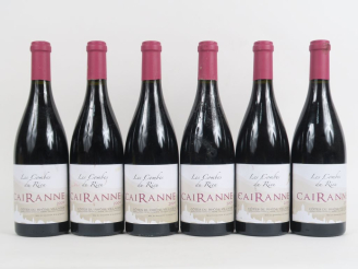 Vente aux enchères 6 BOUTEILLES CAIRANNE 'LES COMBES DU RIEU' CÔTES DU RHÔNE VILLAGES - 2