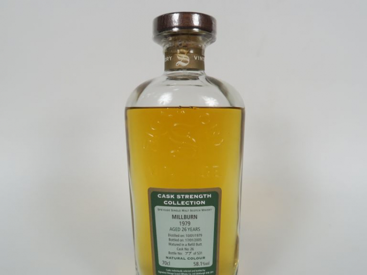 1 BOUTEILLE MILLBRUN (70cl/58,1°) 'Cask Strengh Collection / 531 boute