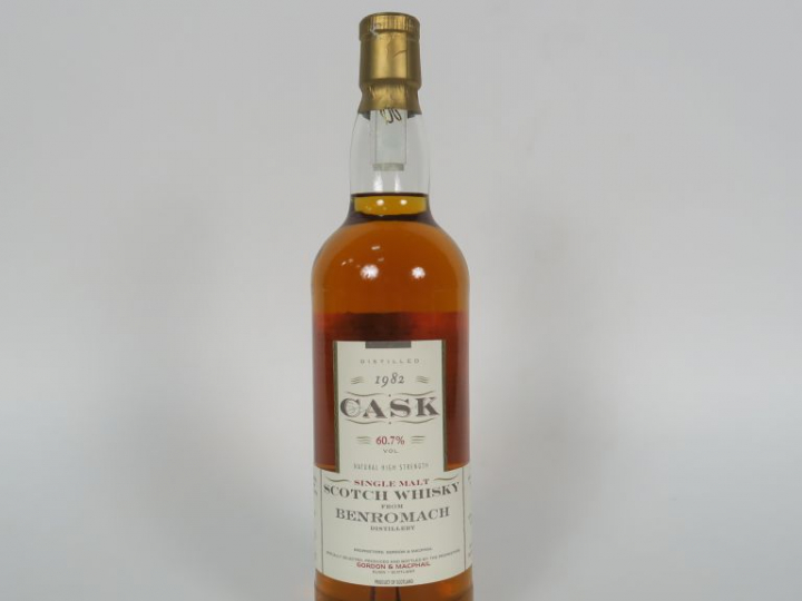 1 BOUTEILLE BENROMARCH (70cl/60,7°) 'Cask Strengh' Distillation : 19/0
