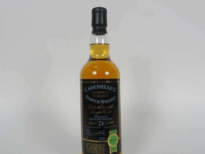 1 BOUTEILLE DALLAS DHU (70cl/59,2°) 'Authentic Collection / 168 boutei