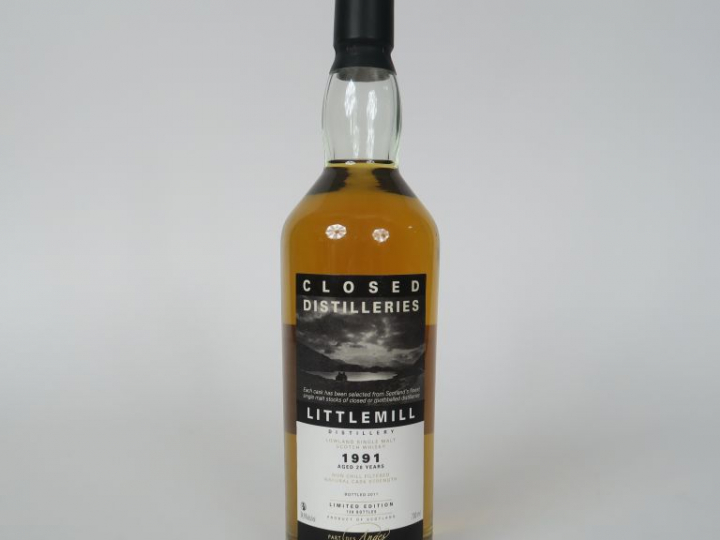 1 BOUTEILLE LITTLEMILL (70cl/54,6°) 'Closed Distilleries / 138 bouteil